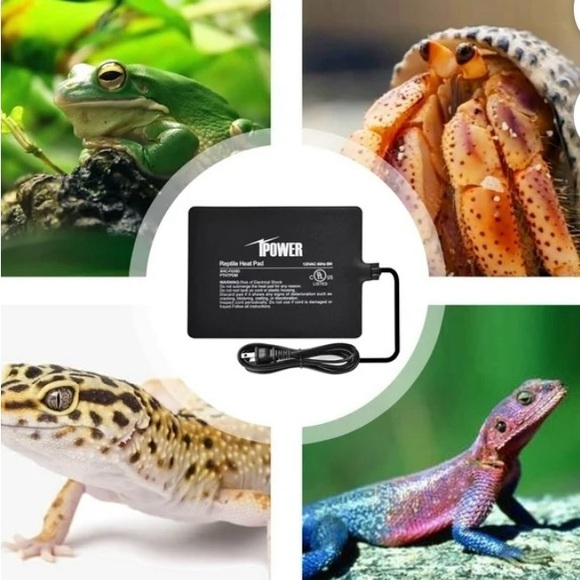 iPower Reptile Heat Pad Under Tank Terrarium Warmer Heating Mat for Reptiles - Picture 6 of 9
